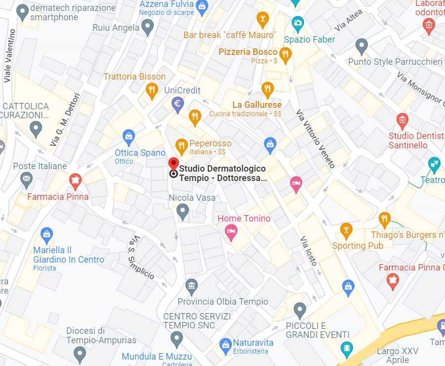 Studio Dermatologico Amadu Tempio Pausania